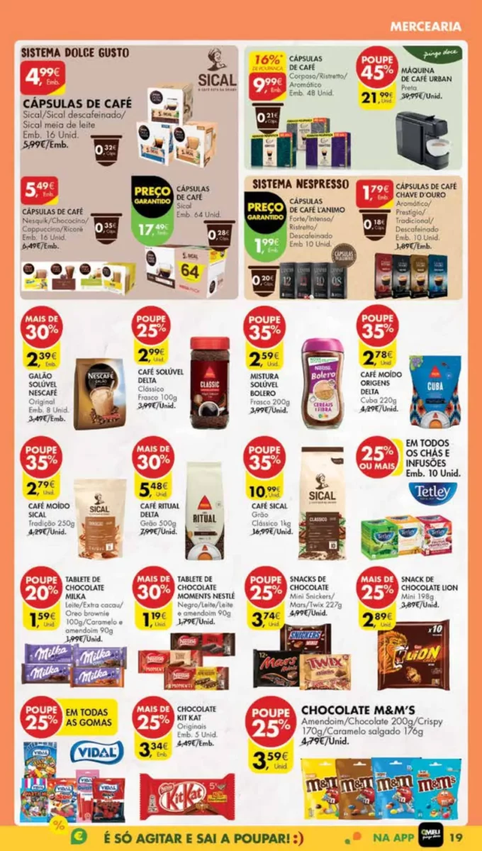 Antevis&atilde;o Folheto Pingo Doce Madeira (9 a 15 abril)