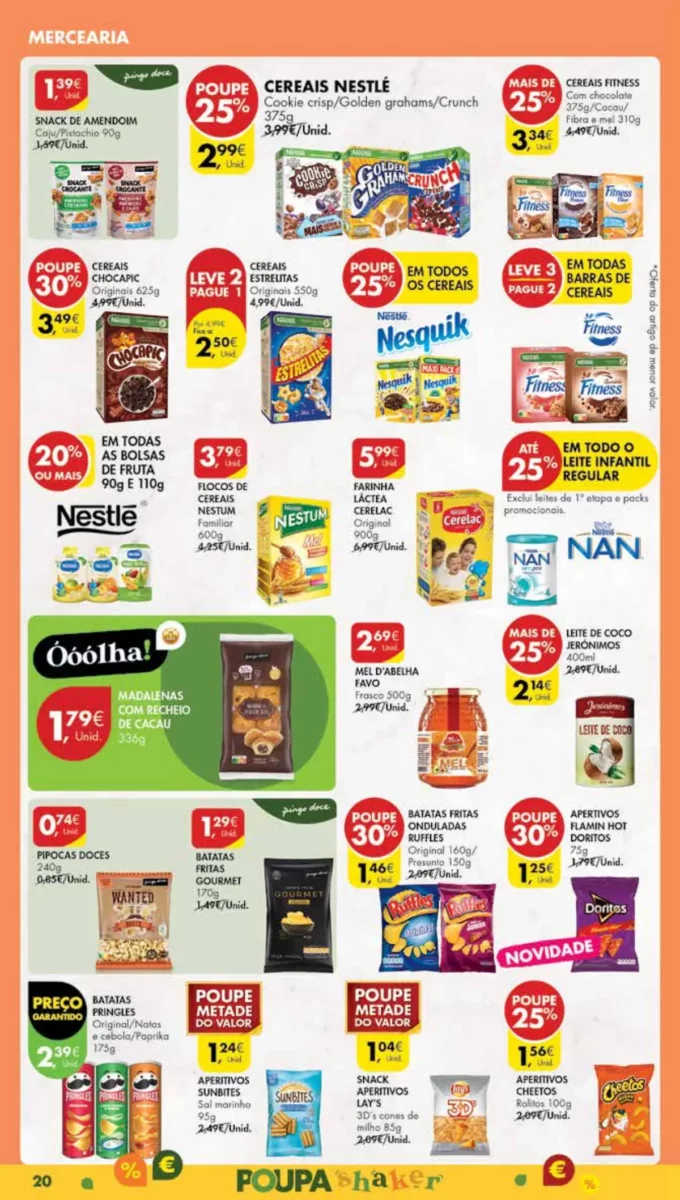 Antevis&atilde;o Folheto Pingo Doce Madeira (2 a 8 abril)