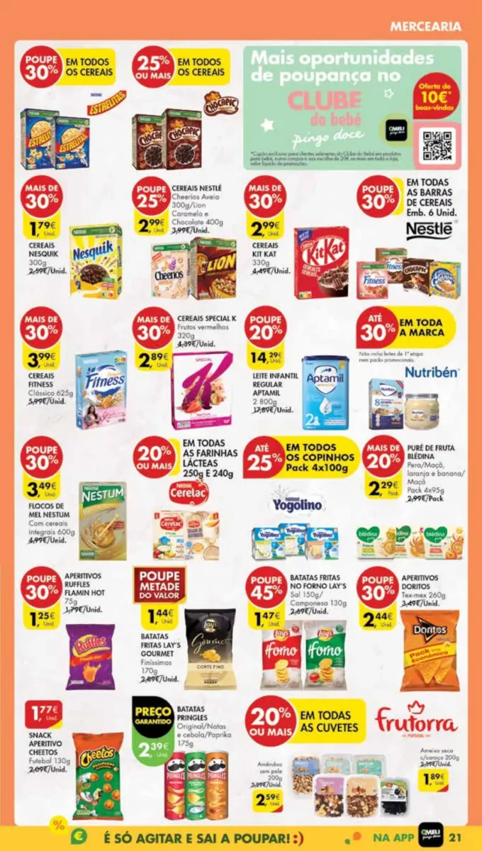 Antevis&atilde;o Folheto Pingo Doce Madeira (9 a 15 abril)