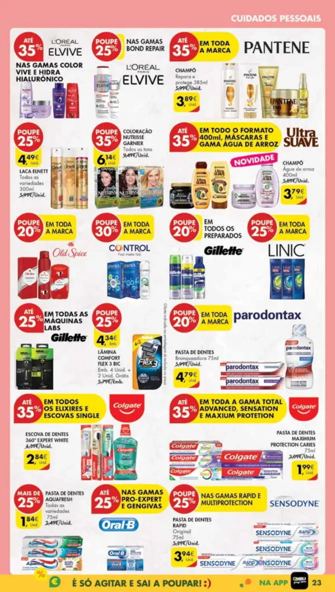 Antevis&atilde;o Folheto Pingo Doce Madeira (9 a 15 abril)