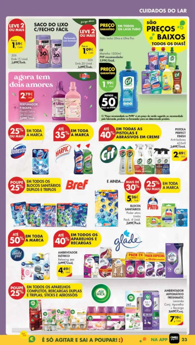 Antevis&atilde;o Folheto Pingo Doce Madeira (2 a 8 abril)