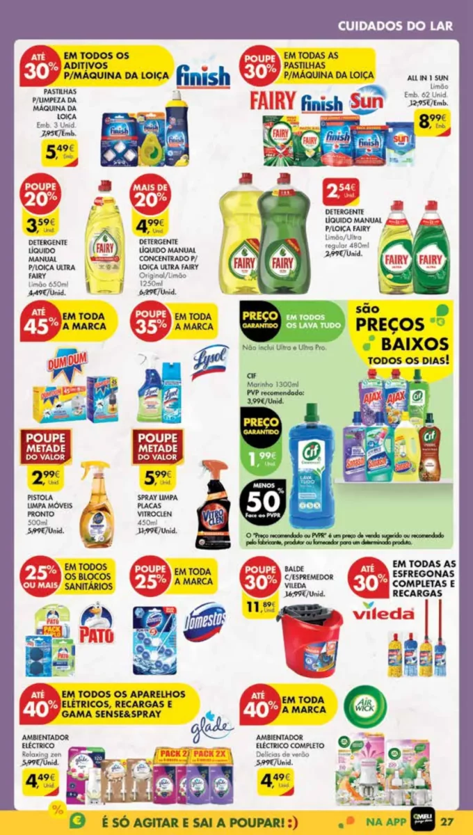 Antevis&atilde;o Folheto Pingo Doce Madeira (9 a 15 abril)