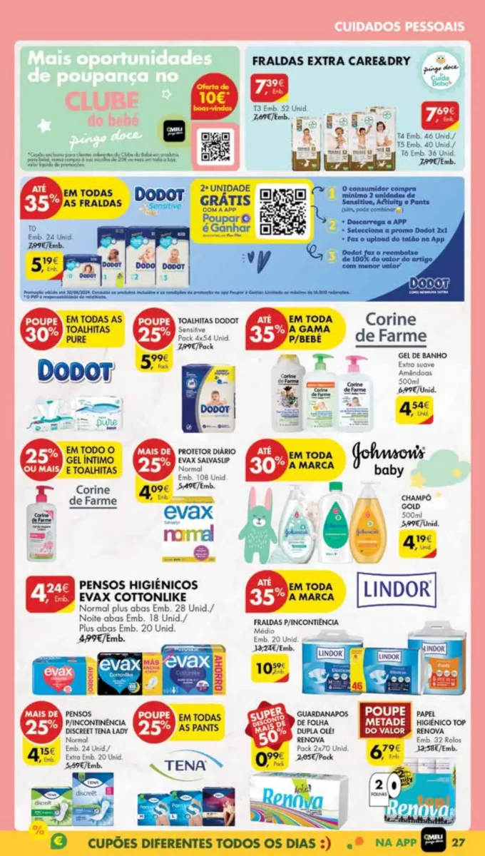 Antevis&atilde;o Folheto Pingo Doce Madeira (2 a 8 abril)