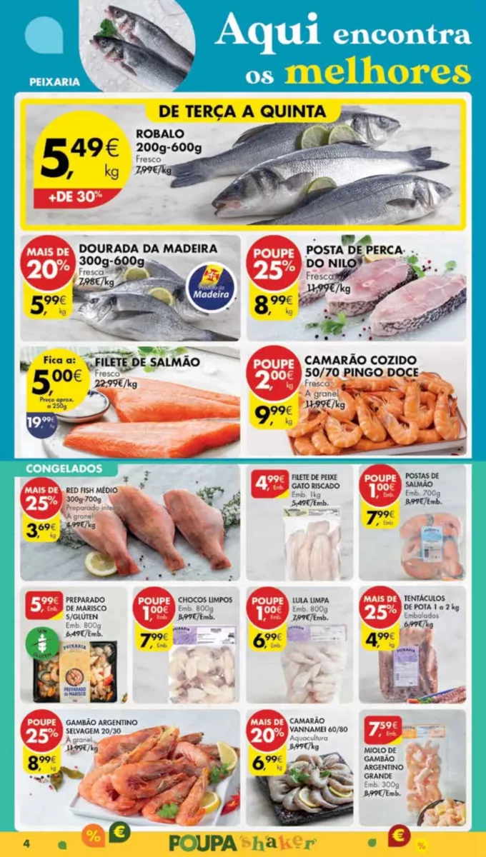 Antevis&atilde;o Folheto Pingo Doce Madeira (2 a 8 abril)