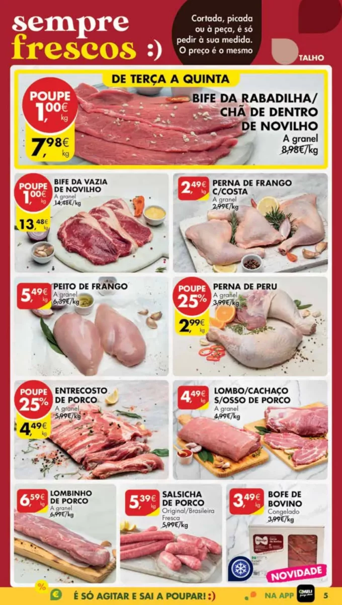 Antevis&atilde;o Folheto Pingo Doce Madeira (9 a 15 abril)