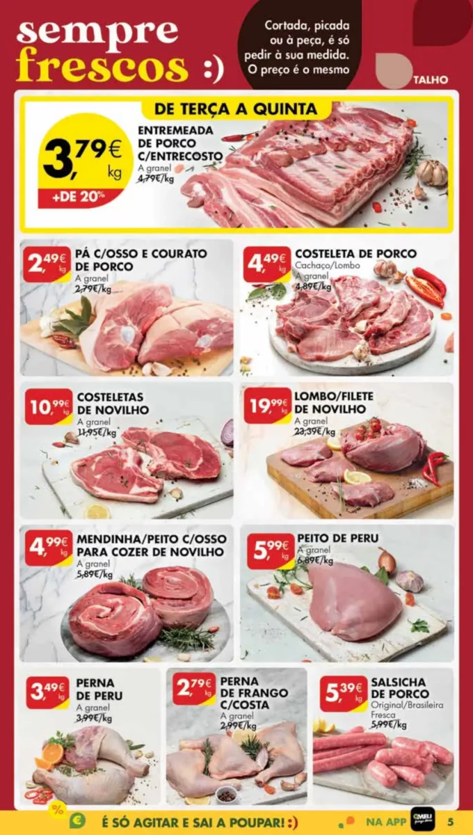 Antevis&atilde;o Folheto Pingo Doce Madeira (2 a 8 abril)