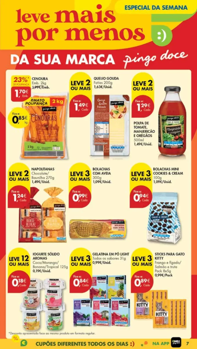Antevis&atilde;o Folheto Pingo Doce Madeira (9 a 15 abril)