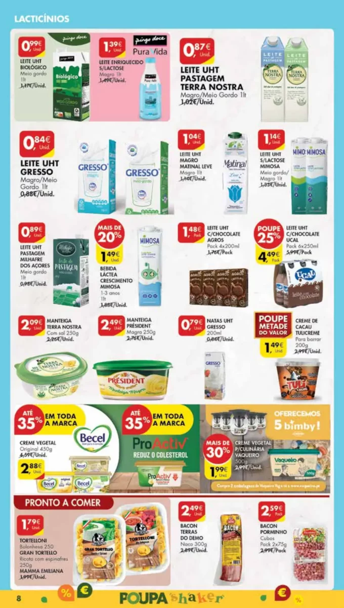 Antevis&atilde;o Folheto Pingo Doce Madeira (2 a 8 abril)