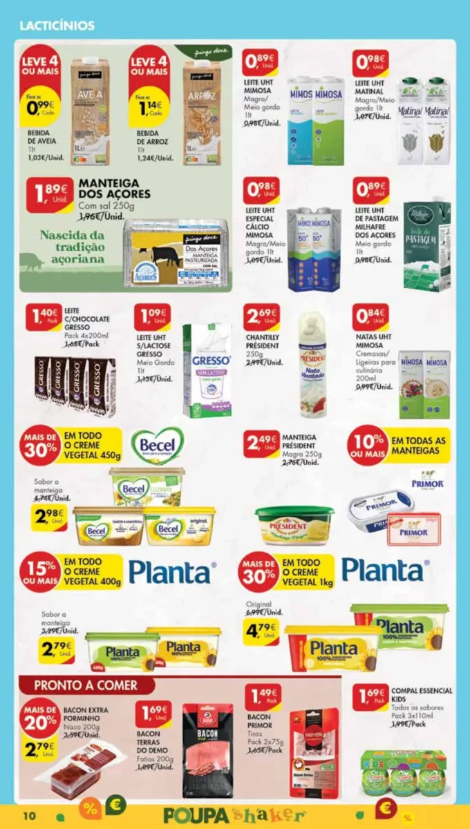 Antevis&atilde;o Folheto Pingo Doce Madeira (9 a 15 abril)