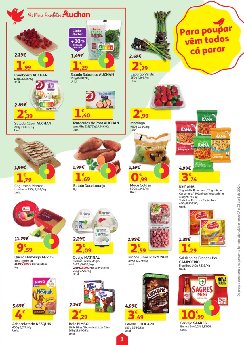 Folheto Auchan (17 a 23 abril)