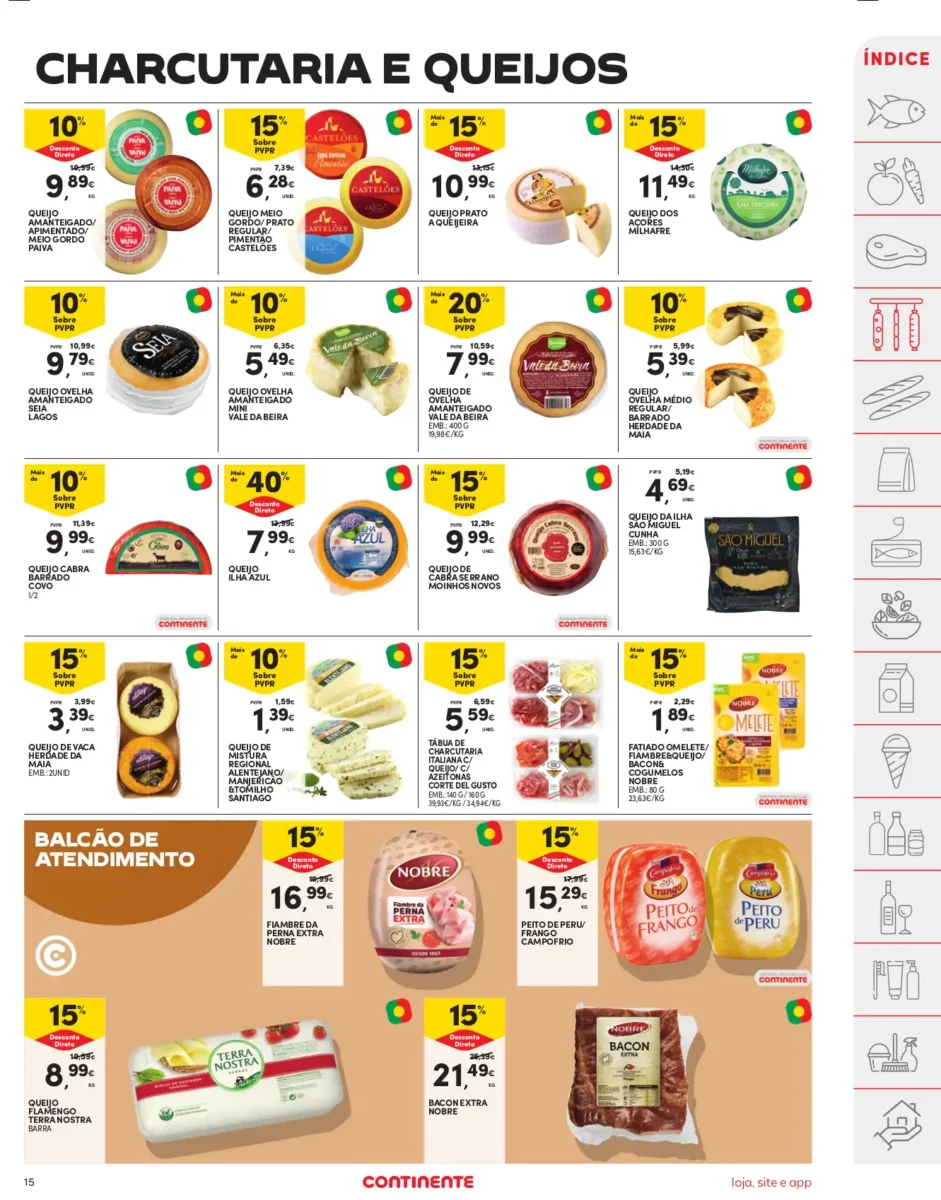 Folheto Continente (9 a 15 abril)