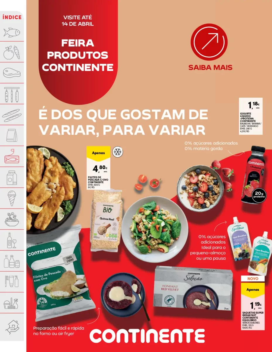 Folheto Continente (2 a 8 abril)