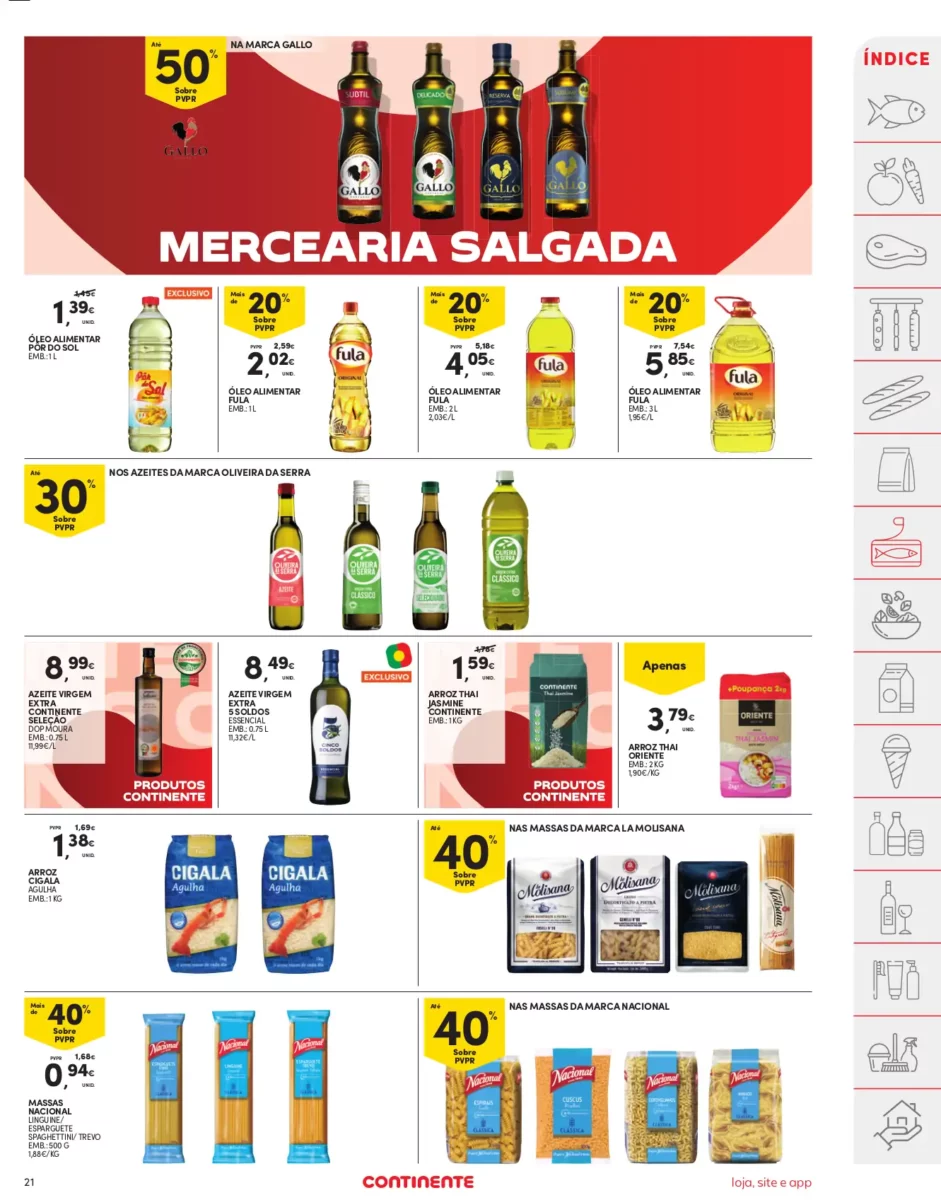 Folheto Continente (9 a 15 abril)