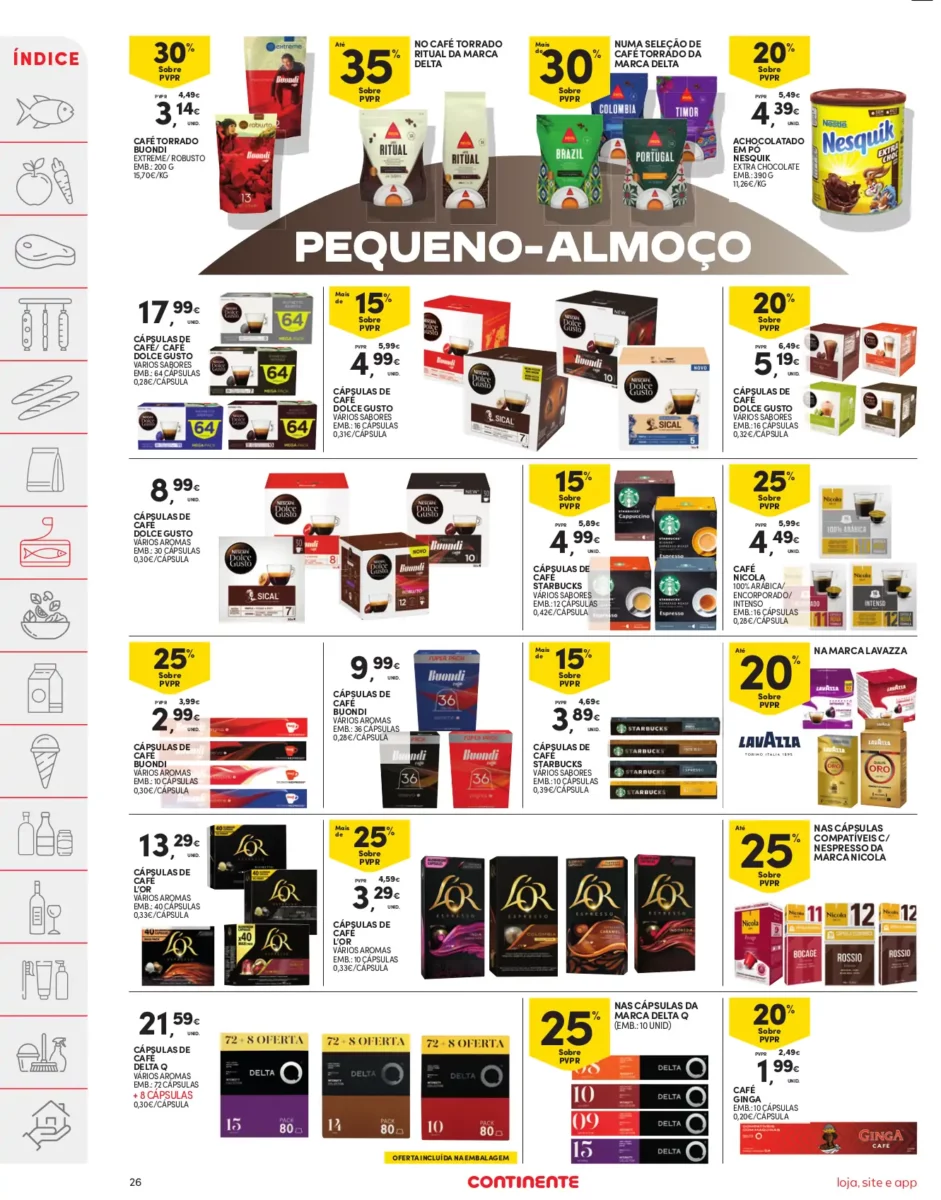 Folheto Continente (9 a 15 abril)