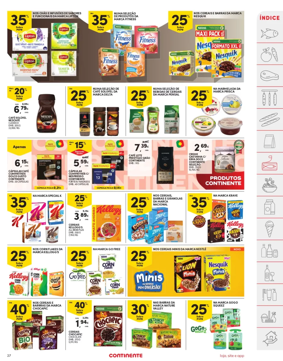 Folheto Continente (9 a 15 abril)