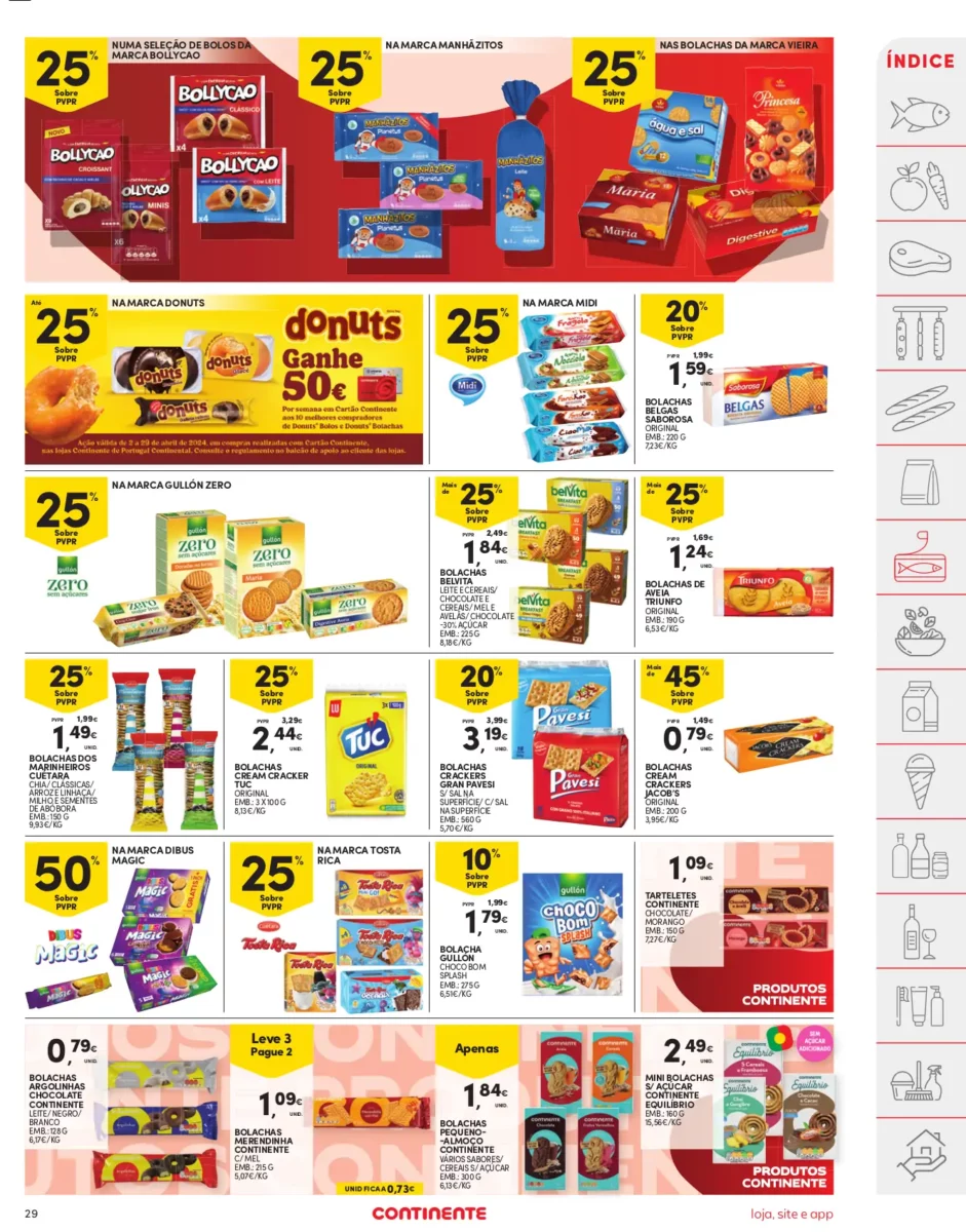 Folheto Continente (9 a 15 abril)