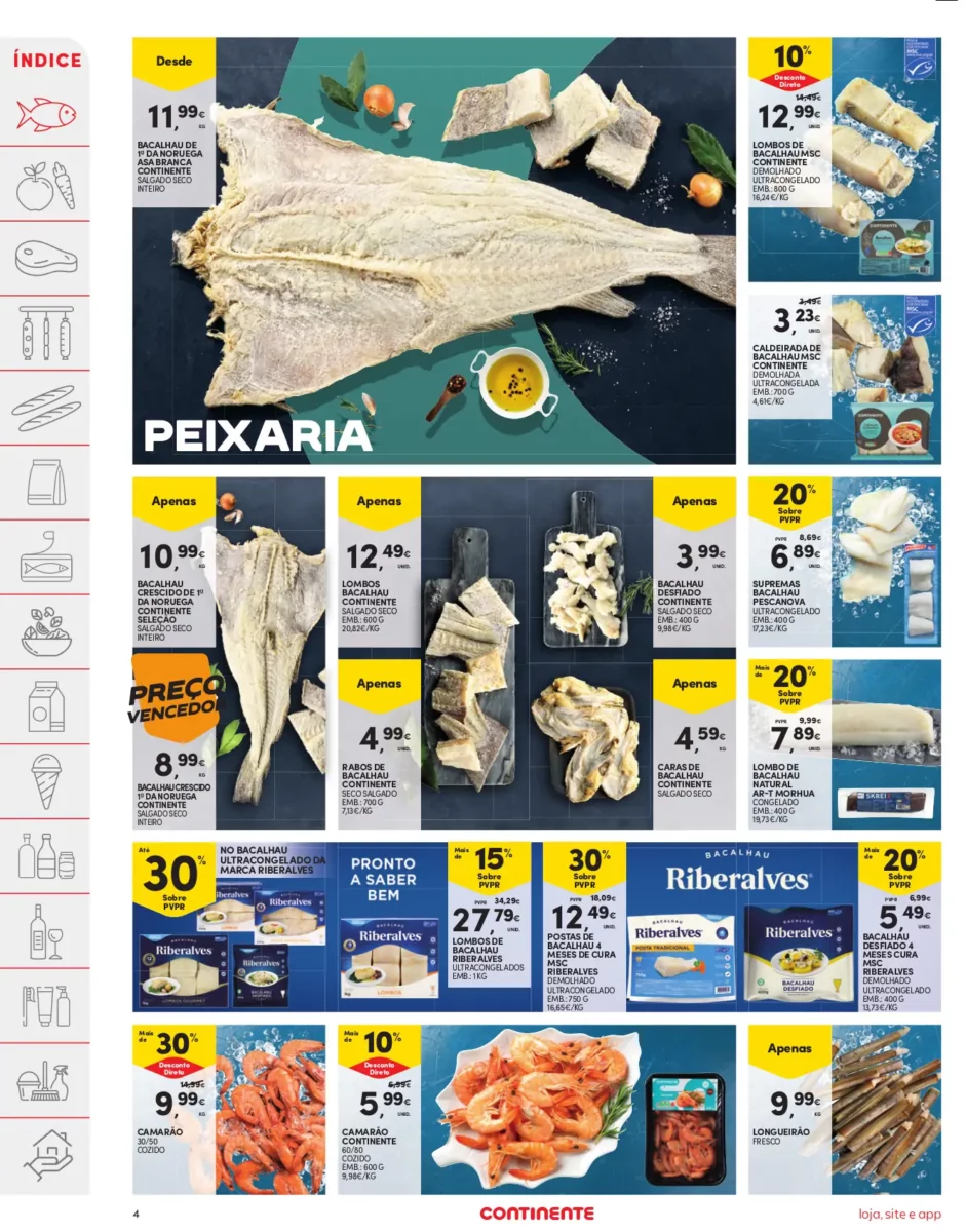 Folheto Continente (9 a 15 abril)