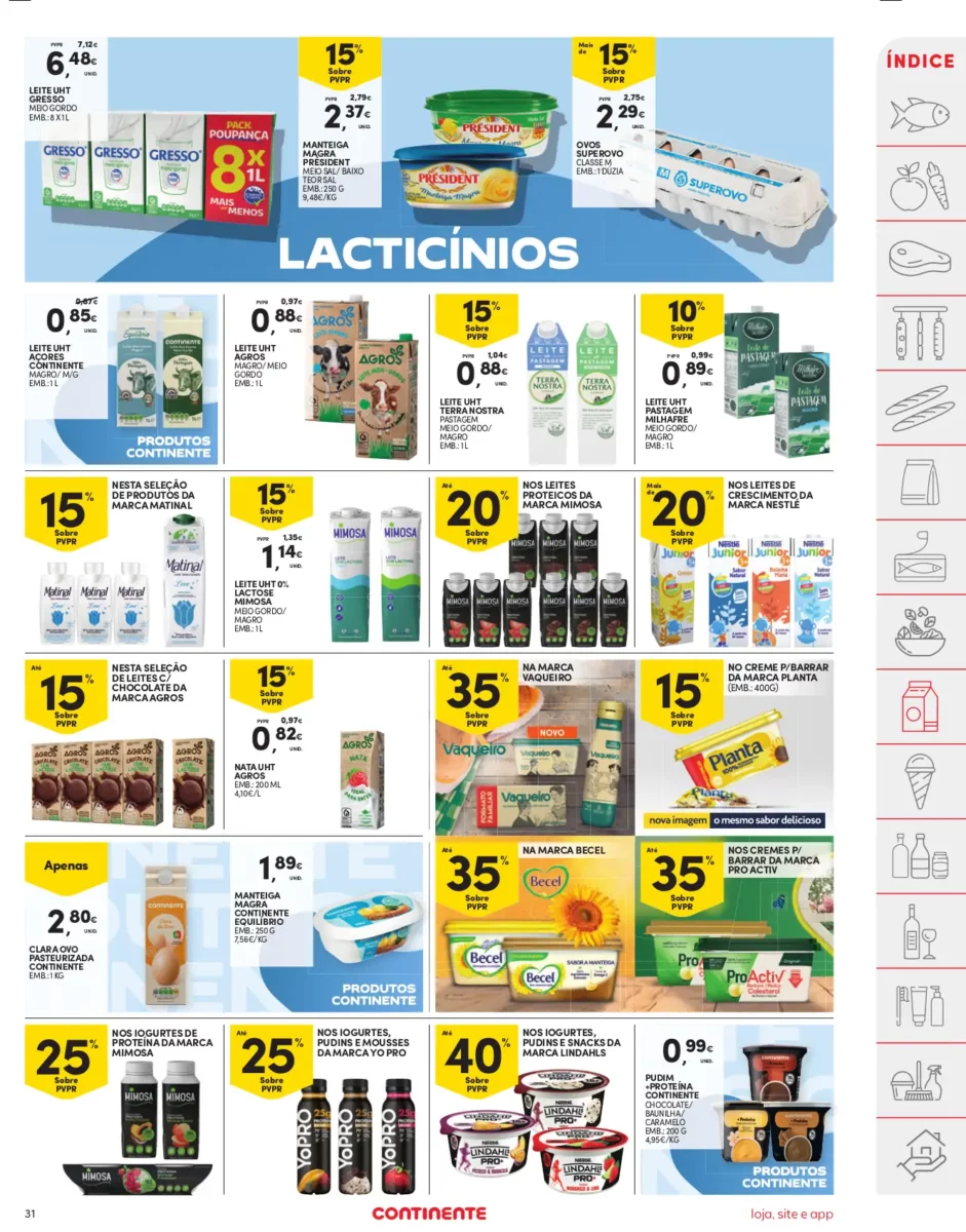 Folheto Continente (9 a 15 abril)