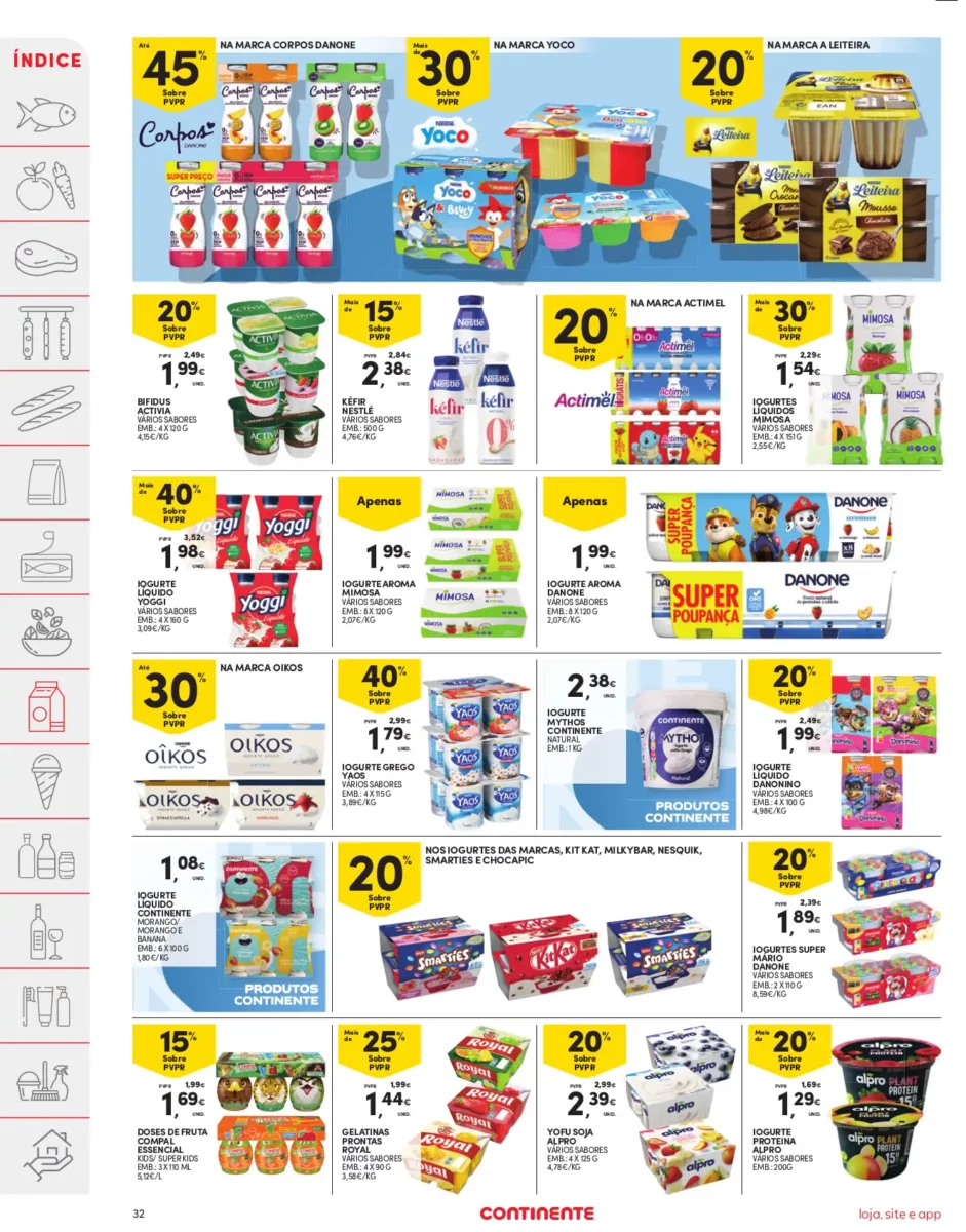 Folheto Continente (9 a 15 abril)