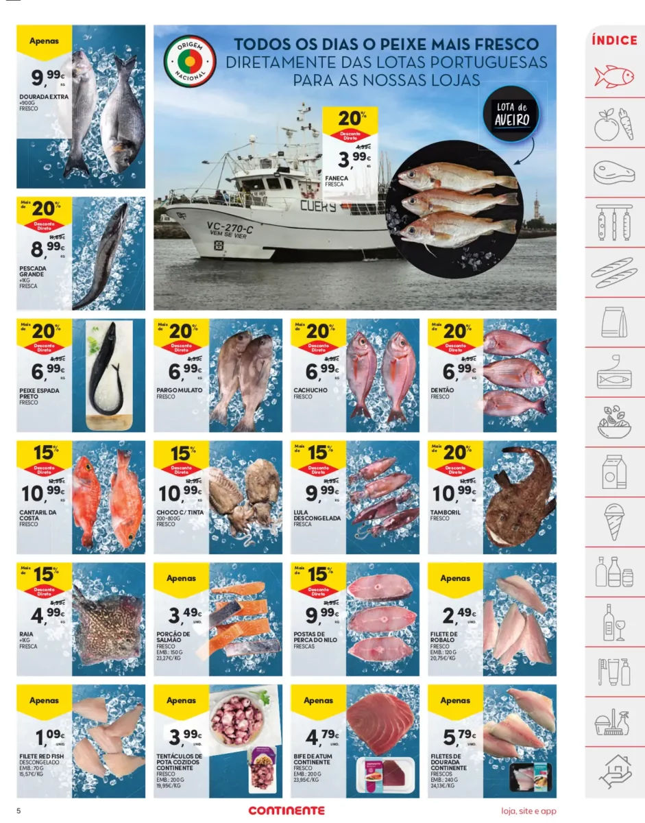 Folheto Continente (9 a 15 abril)