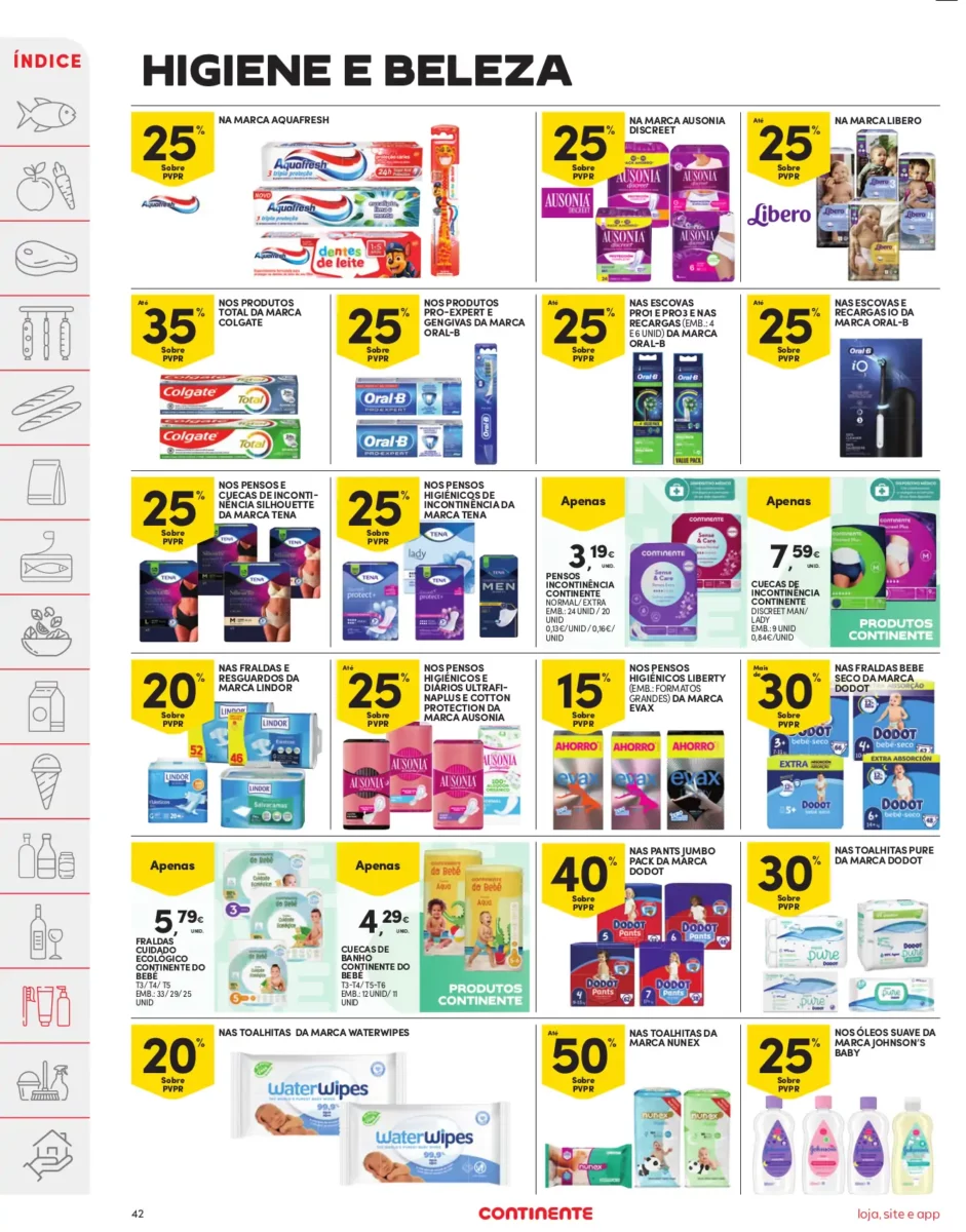 Folheto Continente (9 a 15 abril)