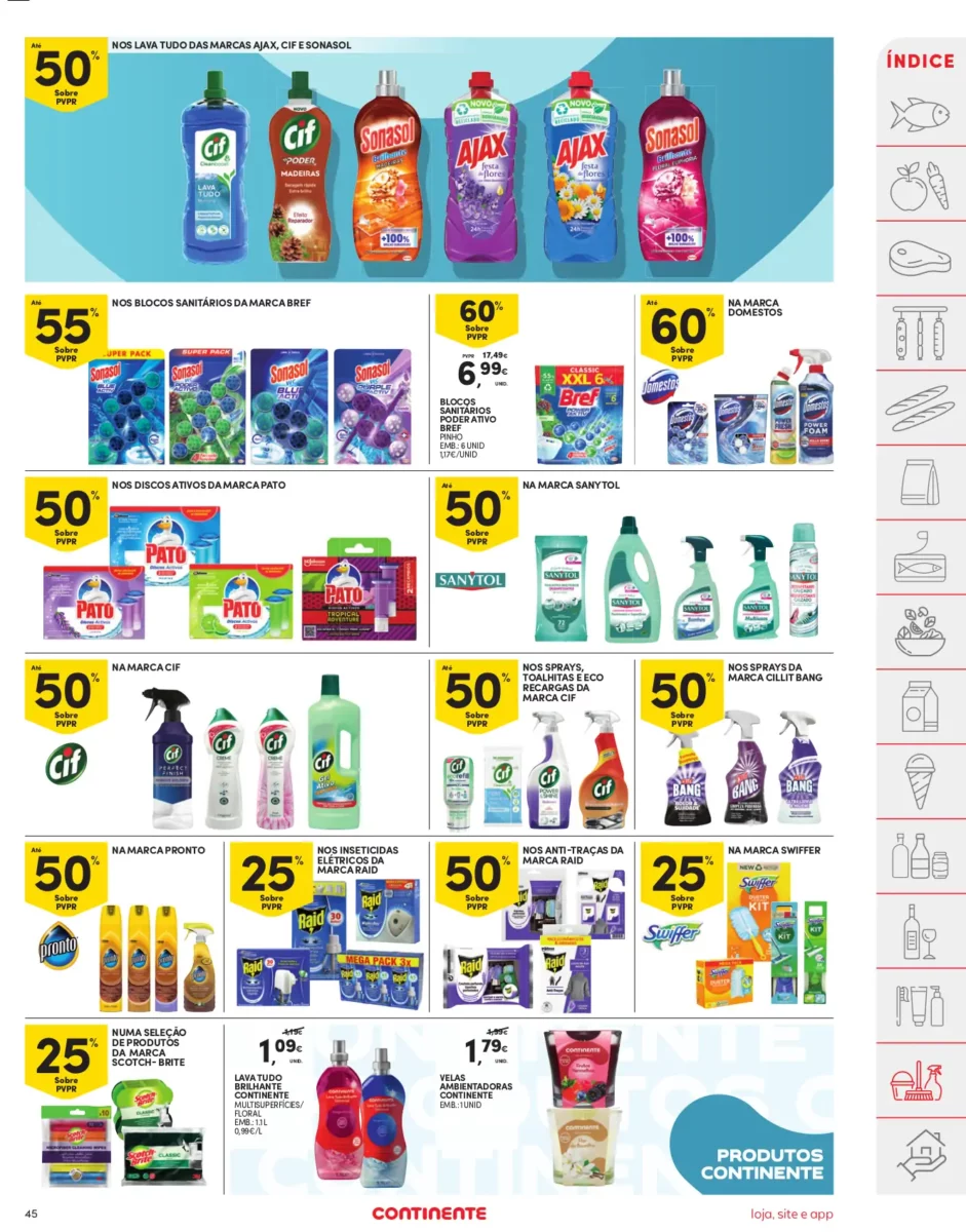 Folheto Continente (9 a 15 abril)