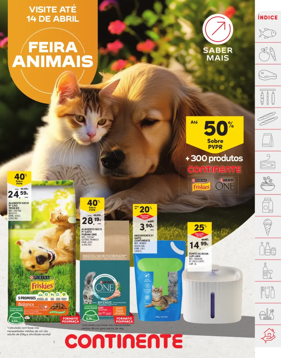 Folheto Continente (9 a 15 abril)