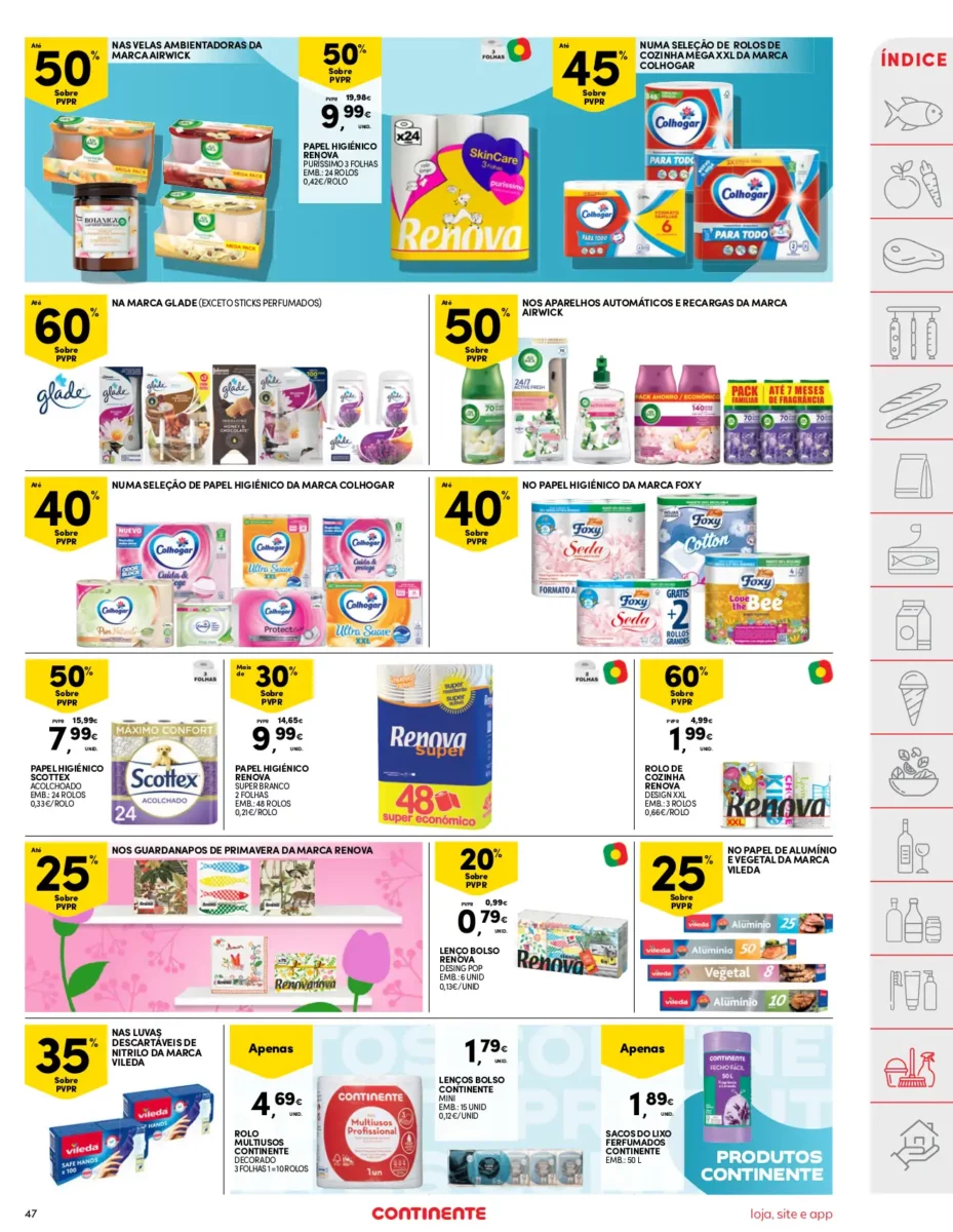 Folheto Continente (2 a 8 abril)