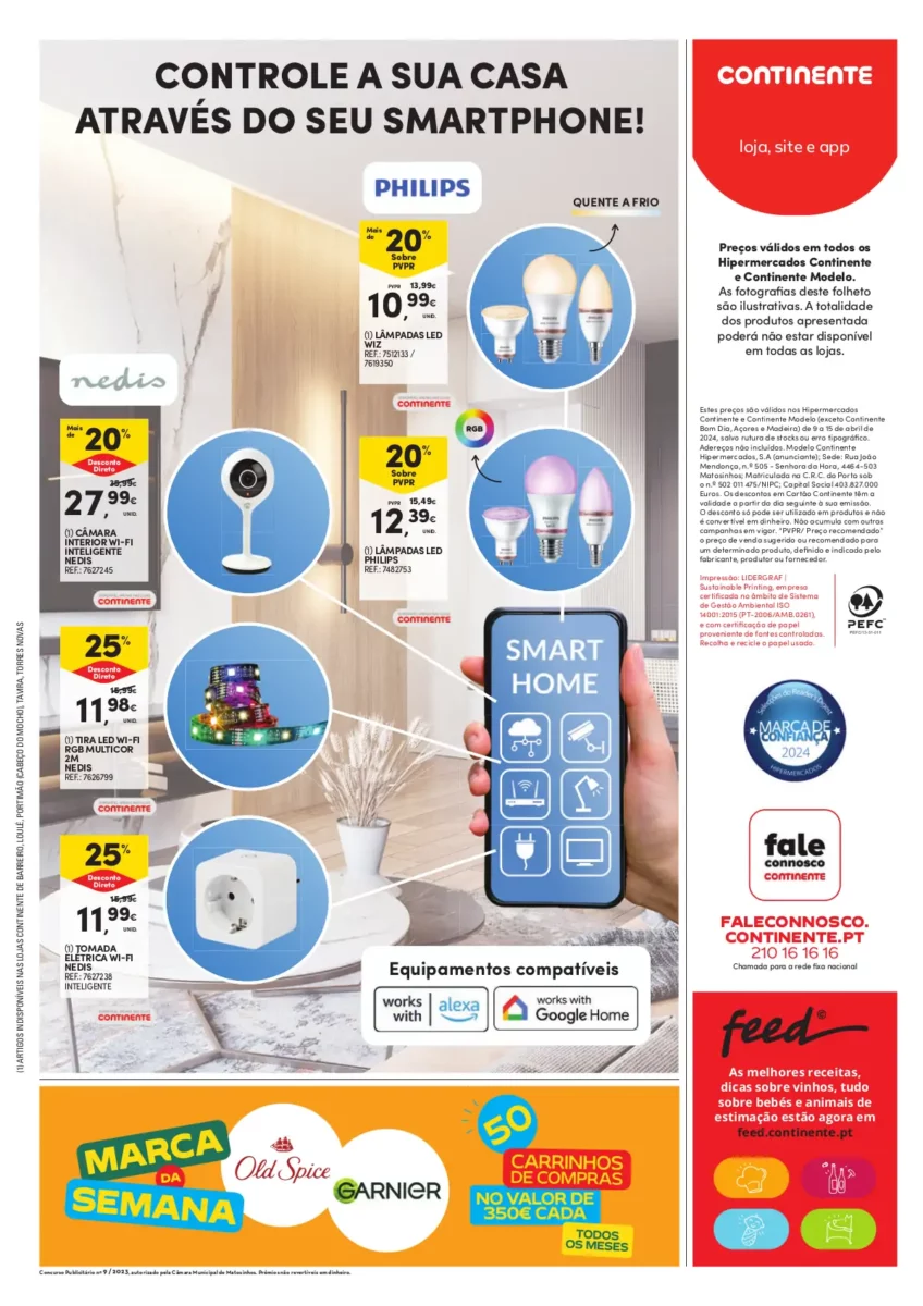 Folheto Continente (9 a 15 abril)