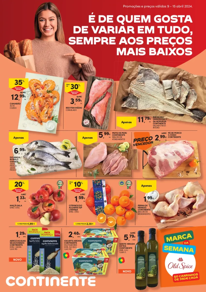 Folheto Continente (9 a 15 abril)