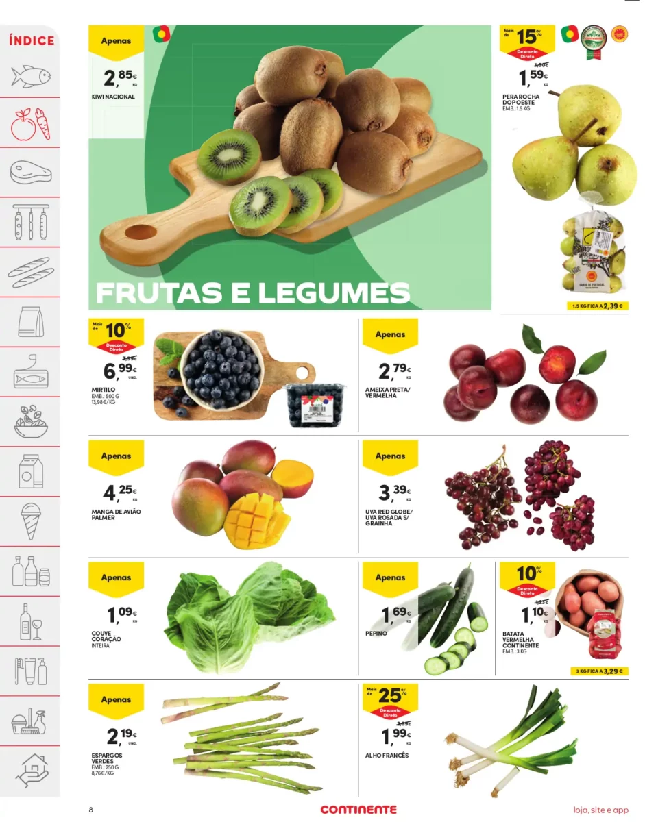 Folheto Continente (9 a 15 abril)