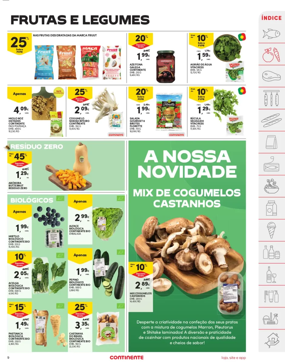 Folheto Continente (9 a 15 abril)