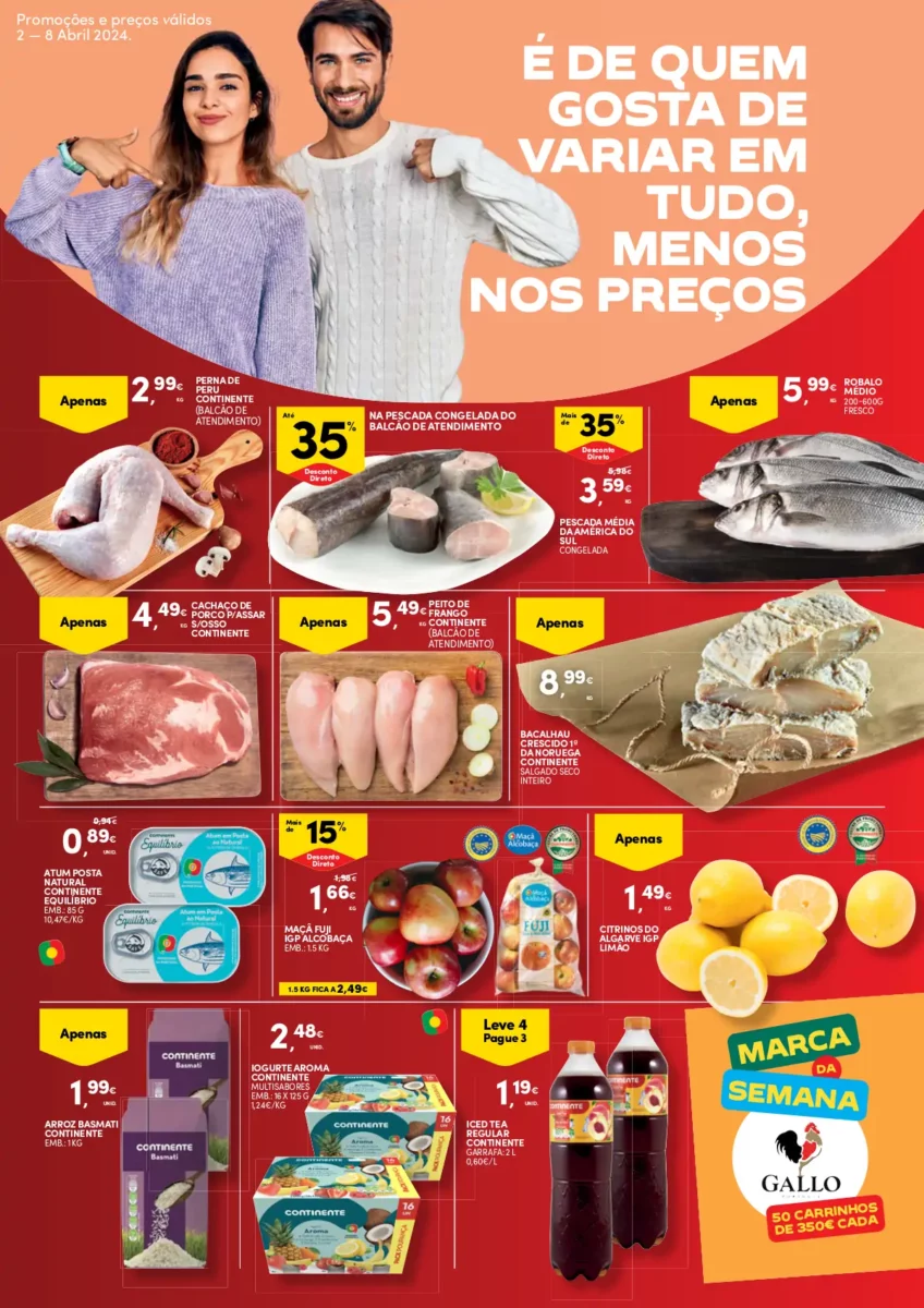 Folheto Continente (2 a 8 abril)