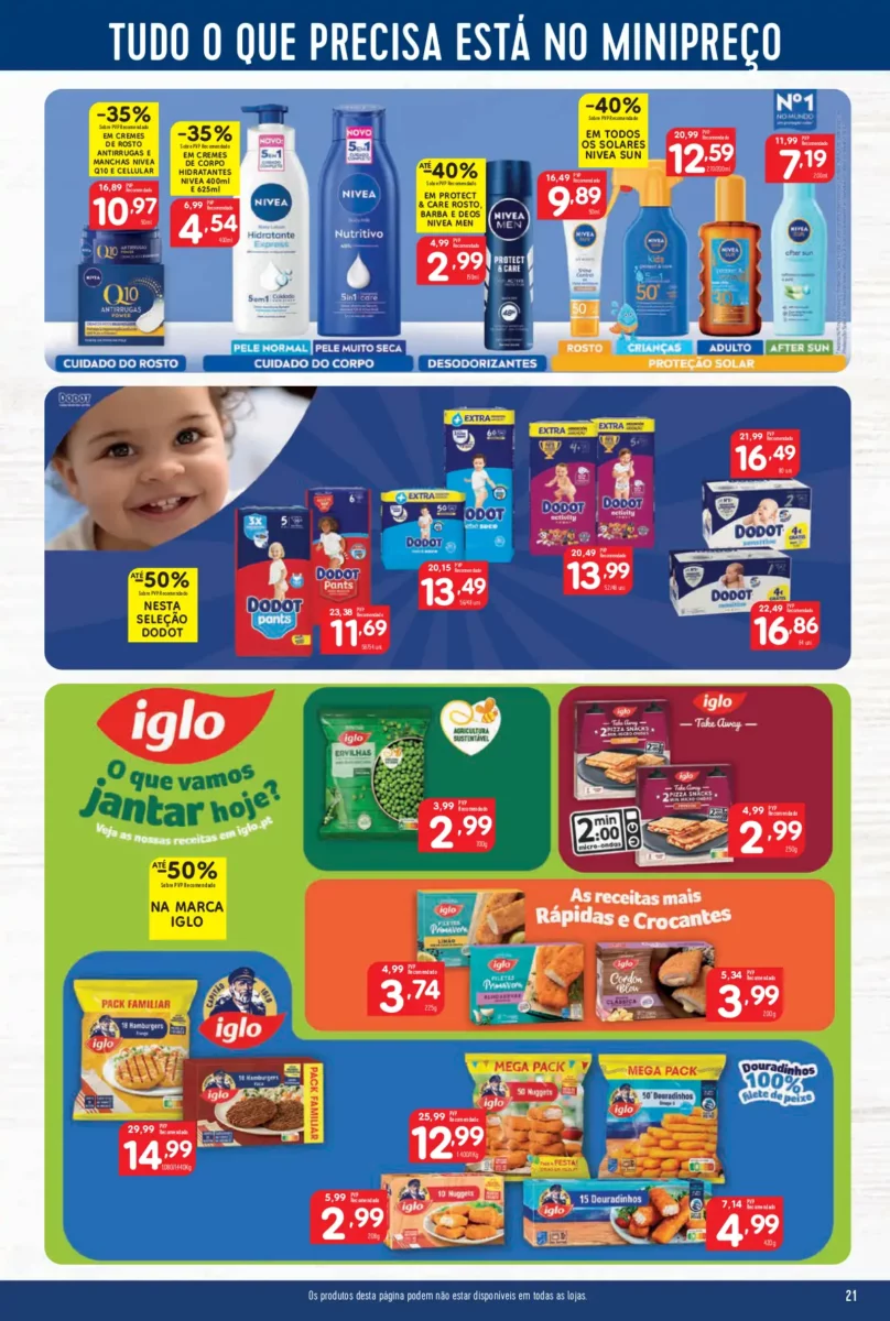 Folheto Minipre&ccedil;o (4 a 10 abril)