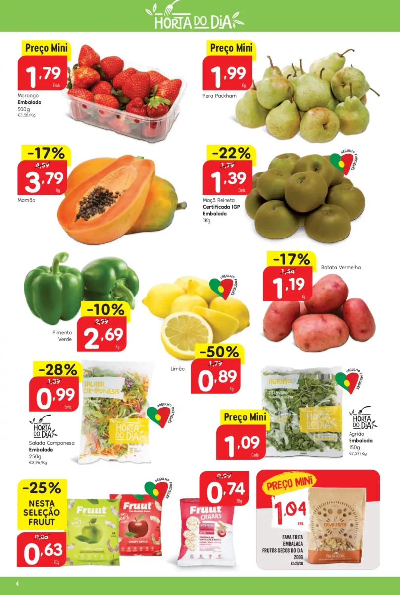 Folheto Minipre&ccedil;o (4 a 10 abril)