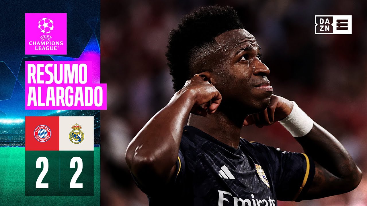 Resumo alargado | Bayern 2-2 Real Madrid | Champions League 23/24