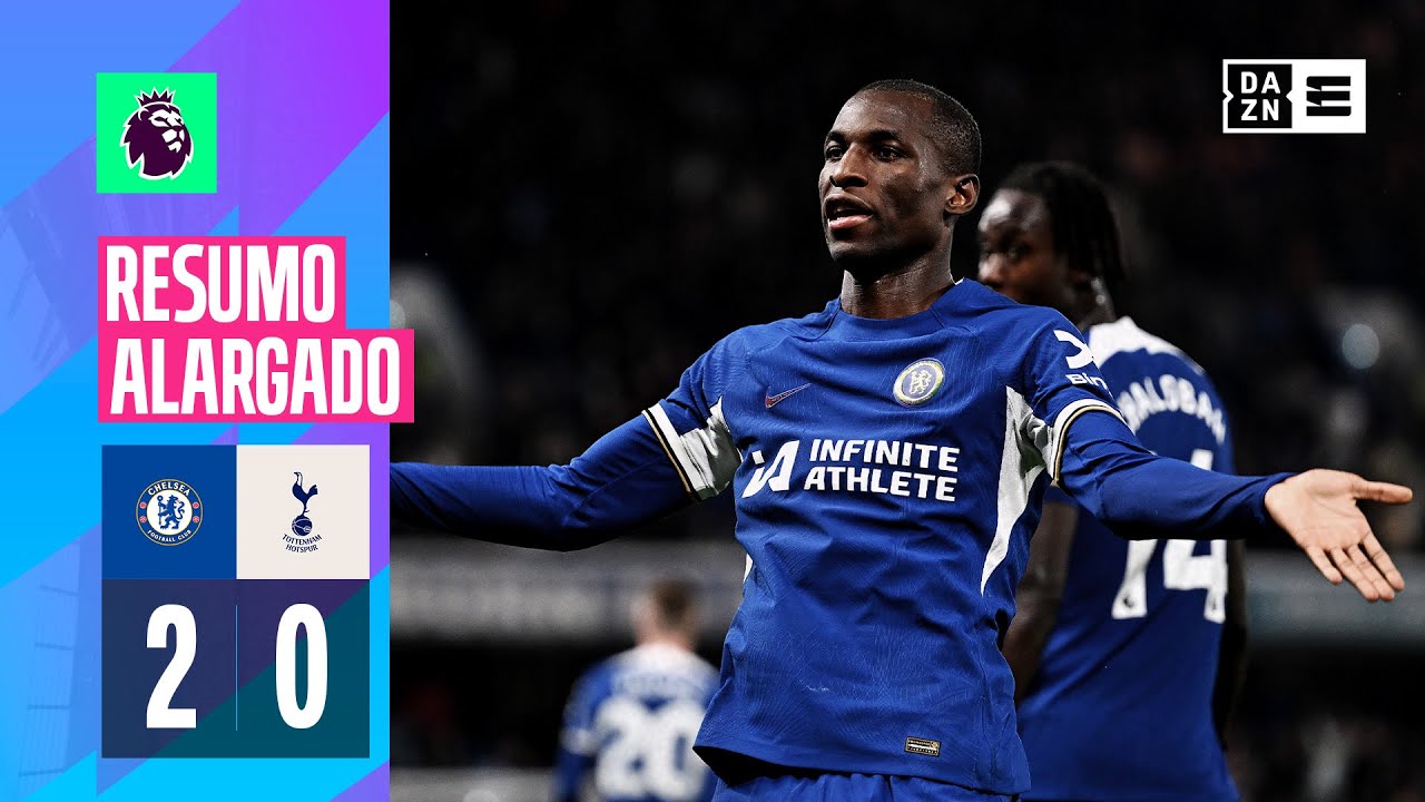 Resumo alargado | Chelsea 2-0 Tottenham | Premier League 23/24