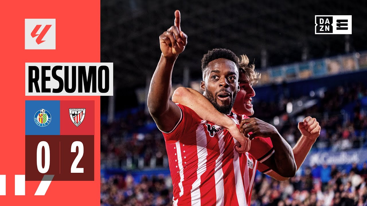 Resumo | Getafe 0-2 Athletic Bilbao | LaLiga 23/24