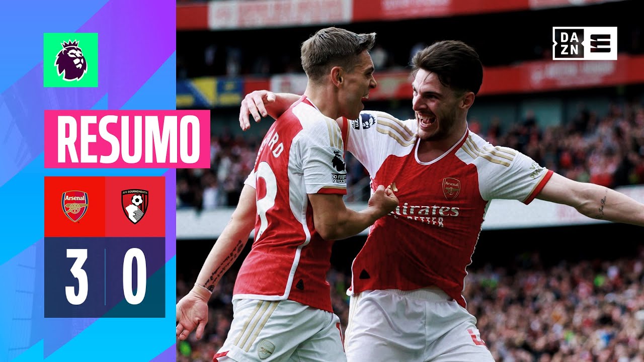 Resumo | Arsenal 3-0 Bournemouth | Premier League 23/24