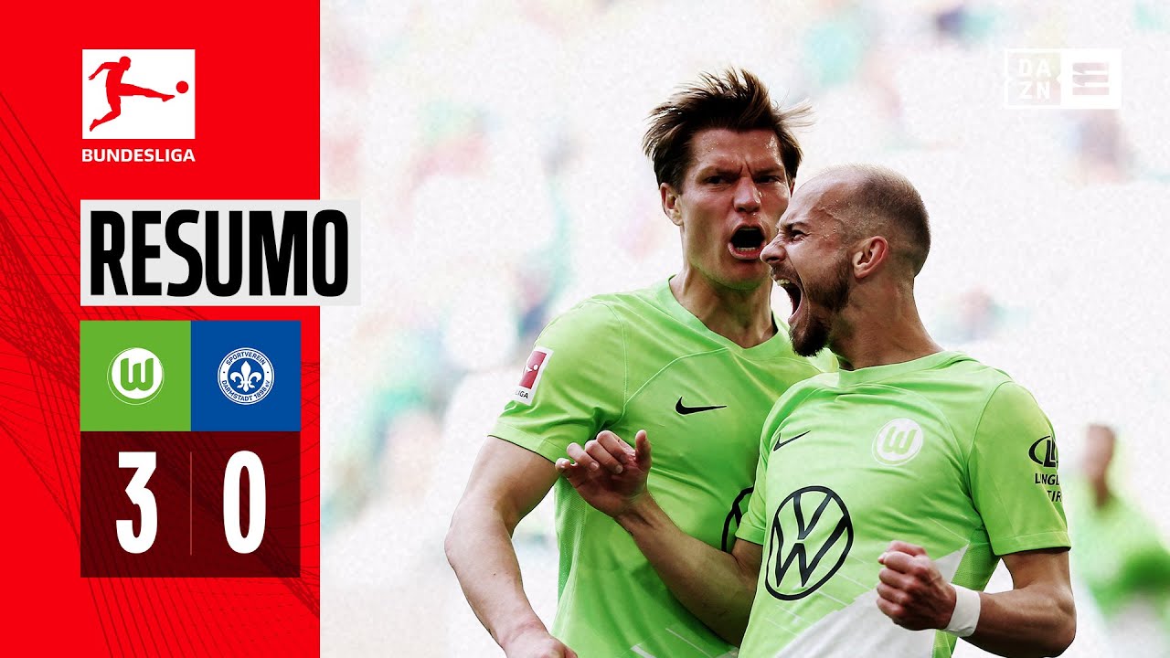 Resumo | Wolfsburg 3-0 Darmstadt | Bundesliga 23/24