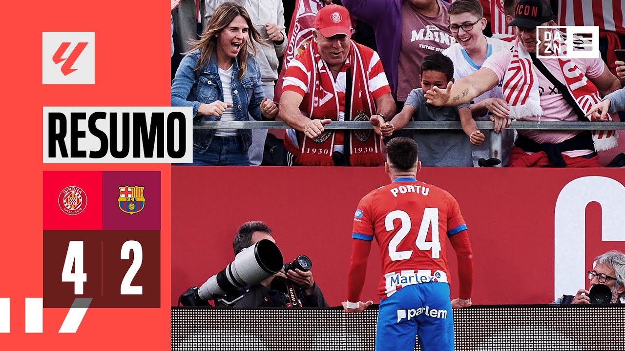 Resumo | Girona 4-2 Barcelona | LaLiga 23/24