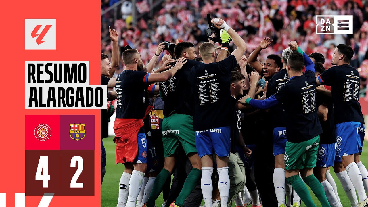 Resumo alargado | Girona 4-2 Barcelona | LaLiga 23/24