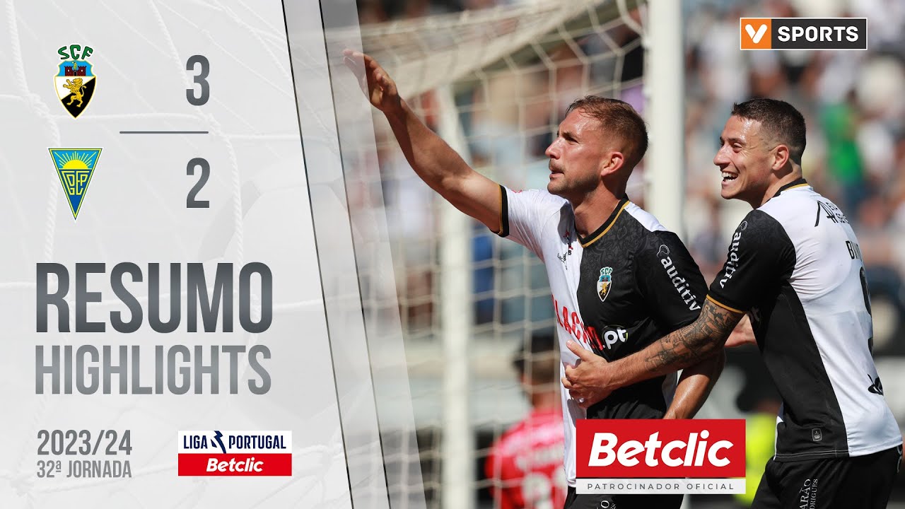 Resumo: Farense 3-2 Estoril (Liga 23/24 #32)