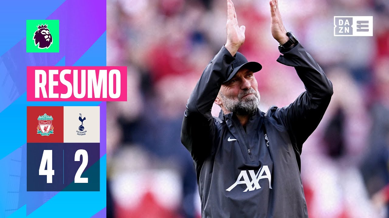 Resumo | Liverpool 4-2 Tottenham | Premier League 23/24