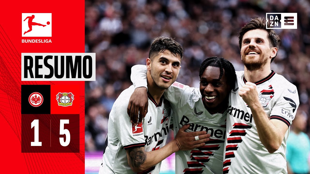 Resumo | Eintracht Frankfurt 1-5 Bayer Leverkusen | Bundesliga 23/24