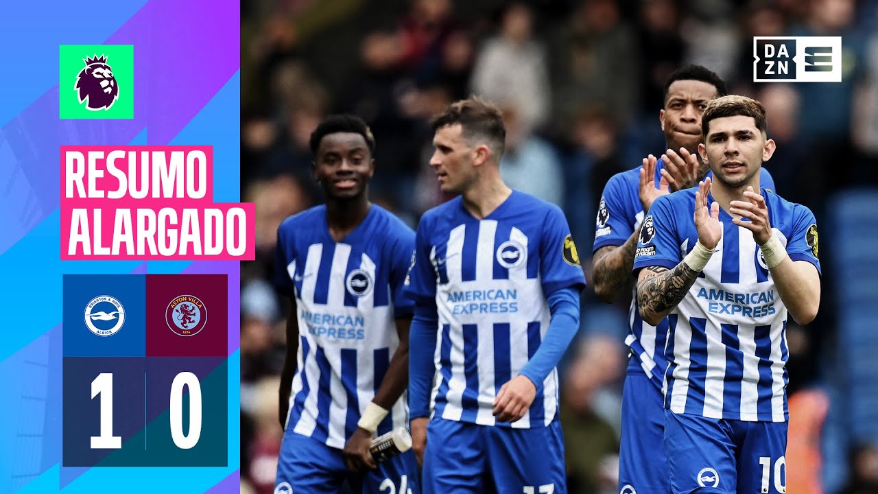 Resumo alargado | Brighton 1-0 Aston Villa | Premier League 23/24