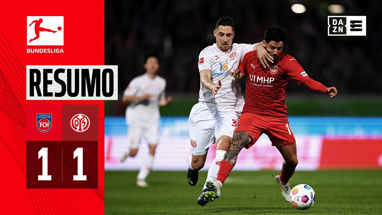 Resumo | Heidenheim 1-1 Mainz | Bundesliga 23/24