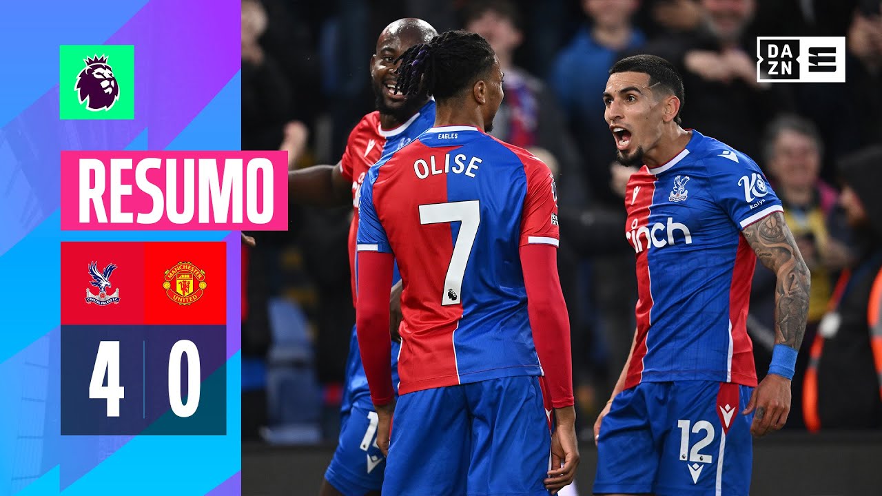 Resumo | Crystal Palace 4-0 Man United | Premier League 23/24