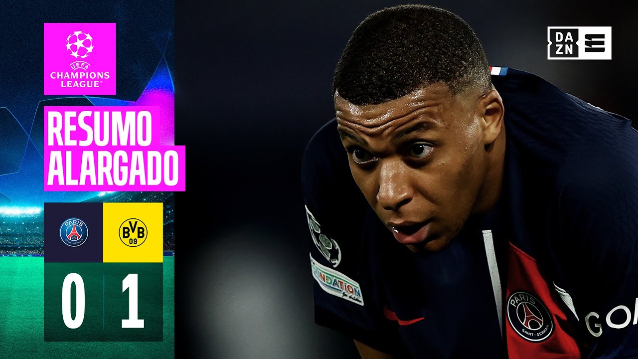 Resumo alargado | PSG 0-1 Dortmund | Champions League 23/24
