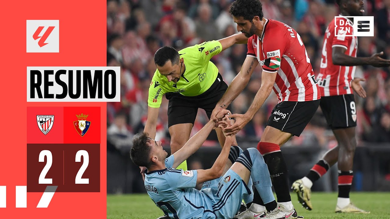 Resumo | Athletic Bilbao 2-2 Osasuna | LaLiga 23/24